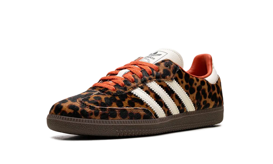 ADIDAS SAMBA OG WMNS 'LEOPARD / CREAM ORANGE' Shoe Flyes