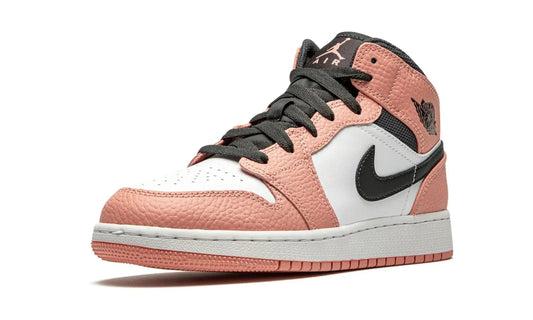 AIR JORDAN 1 MID GS "PINK QUARTZ" Shoe Fly