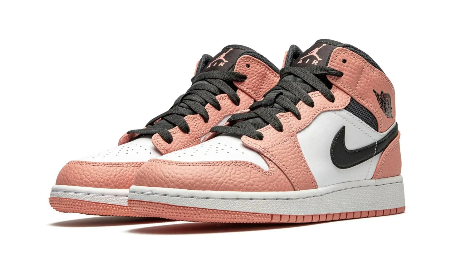 AIR JORDAN 1 MID GS "PINK QUARTZ" Shoe Fly