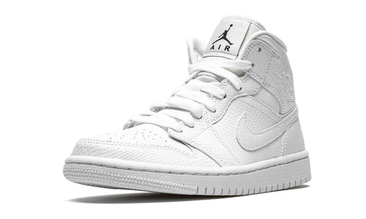 AIR JORDAN 1 MID "WHITE SNAKESKIN" Shoe Fly