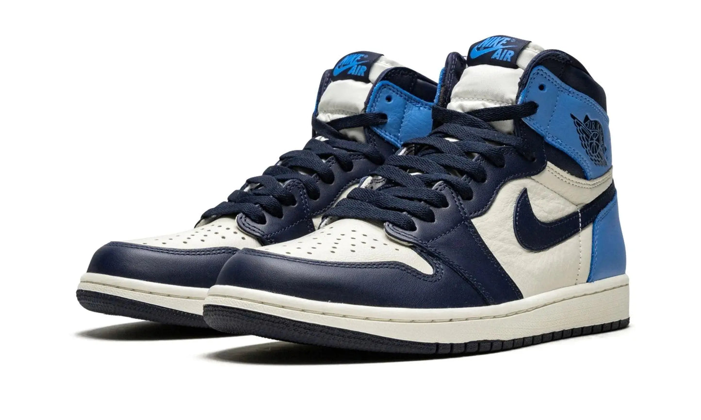 AIR JORDAN 1 RETRO HIGH OG "OBSIDIAN/UNIVERSITY BLUE" Shoe Fly