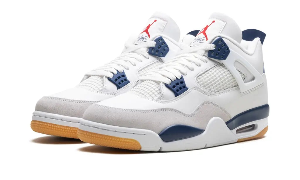 AIR JORDAN 4 NIKE SB - NAVY Shoe Flyes
