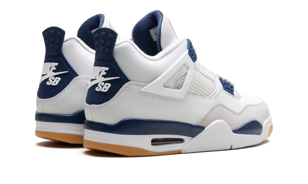 AIR JORDAN 4 NIKE SB - NAVY Shoe Flyes