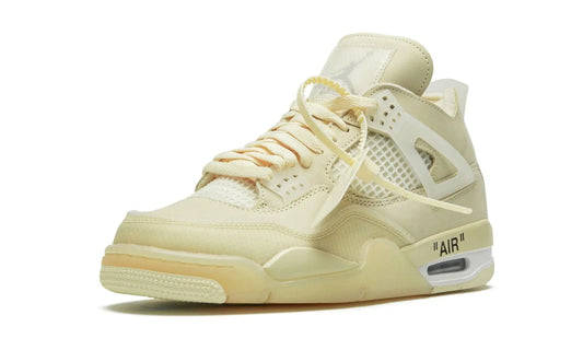 AIR JORDAN 4 RETRO SP "OFF-WHITE - SAIL" Shoe Fly