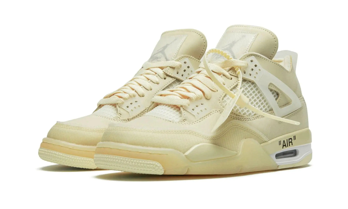 AIR JORDAN 4 RETRO SP "OFF-WHITE - SAIL" Shoe Fly