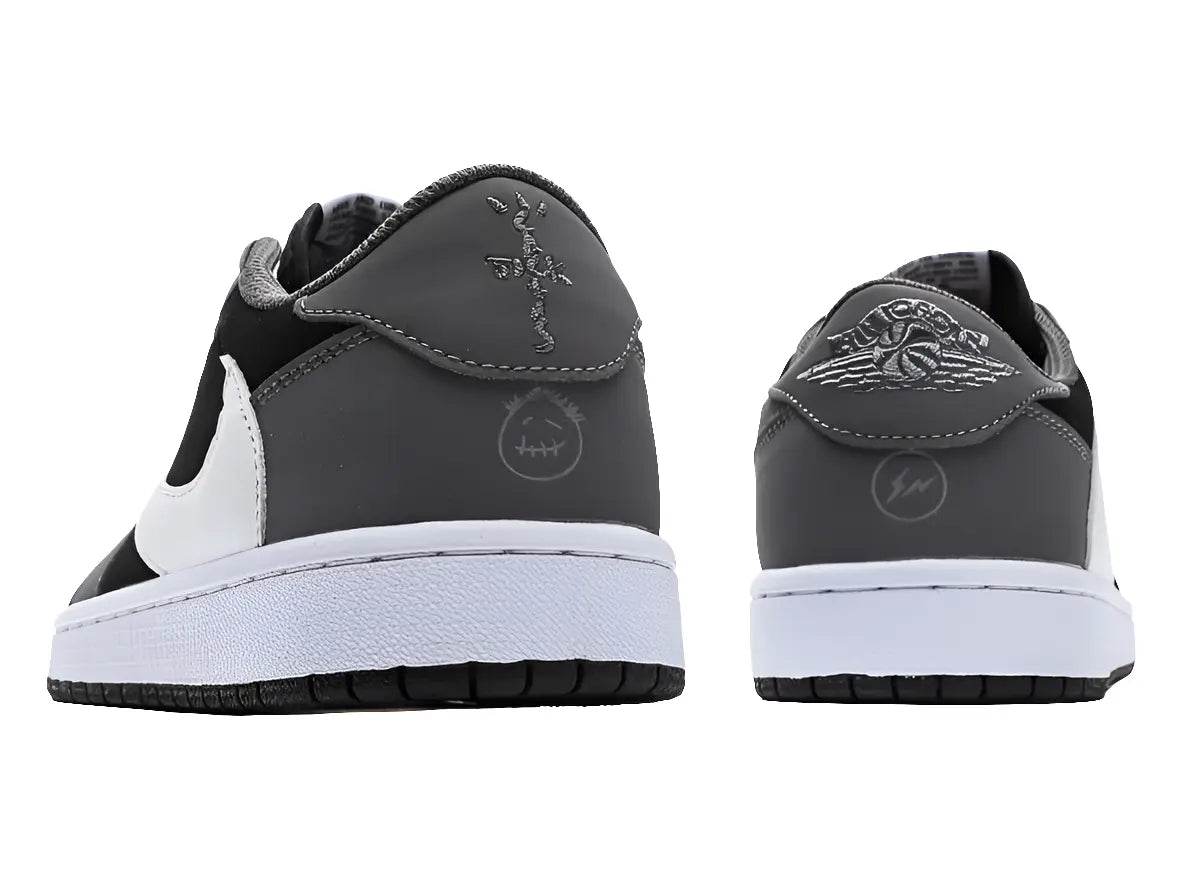 Air Jordan 1 Low Travis Scott "Grey Phantom" Shoe Flyes