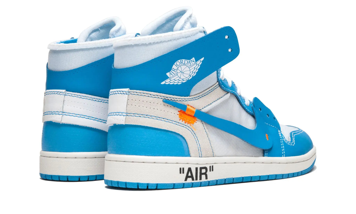 Air Jordan 1 Retro High
"Off-White - UNC" Shoe Flyes