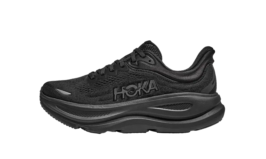 HOKA BONDI 9
"BLACK" Shoe Flyes