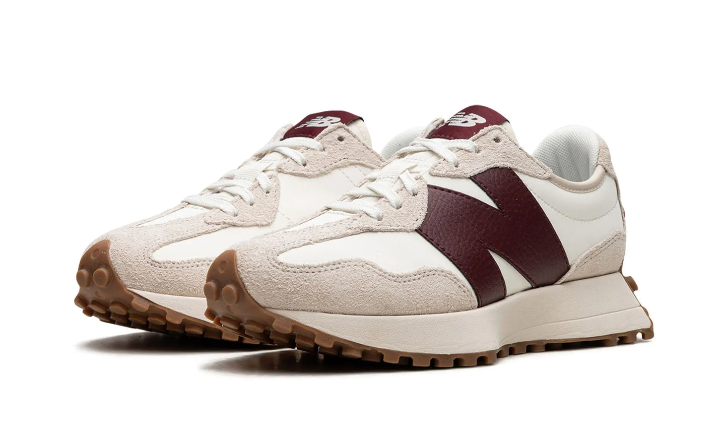 New Balance 327
"Moonbeam Classic Burgundy" Shoe Flyes