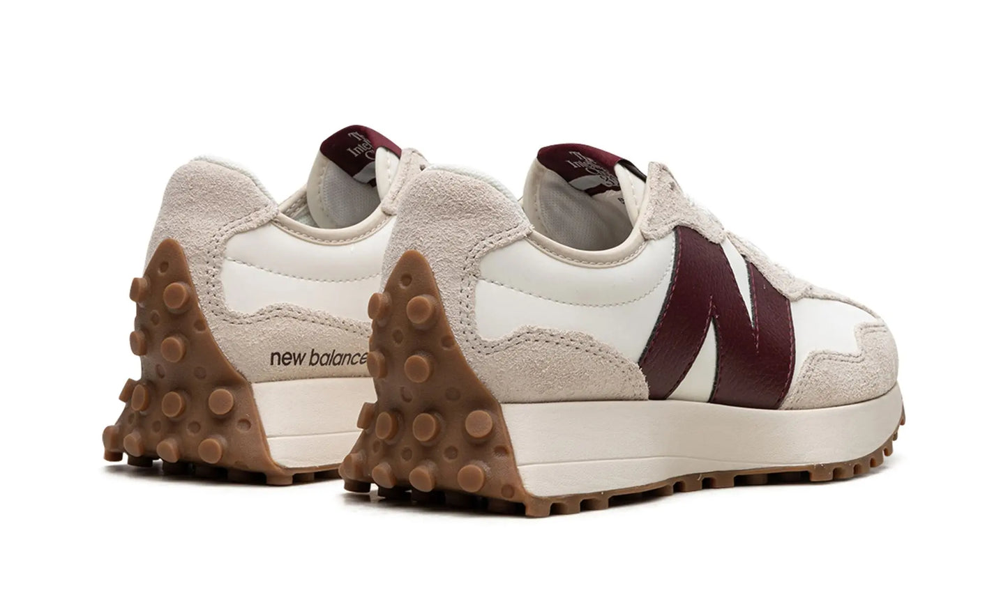 New Balance 327
"Moonbeam Classic Burgundy" Shoe Flyes