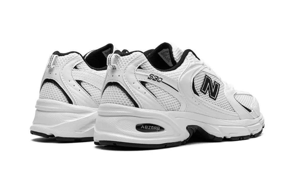 New Balance 530 "White Black" Shoe Flyes