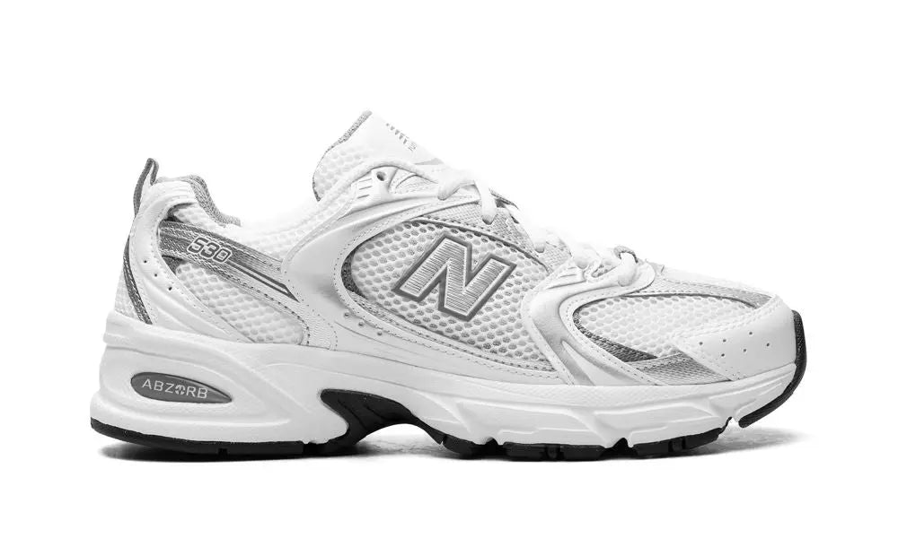 New Balance
530
"White Silver Metallic" Shoe Flyes