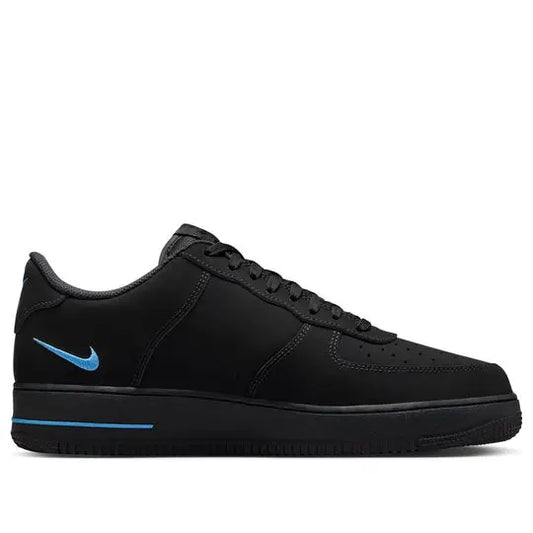 Nike Air Force 1 Low '07 SE 'Black University Blue' Shoe Flyes