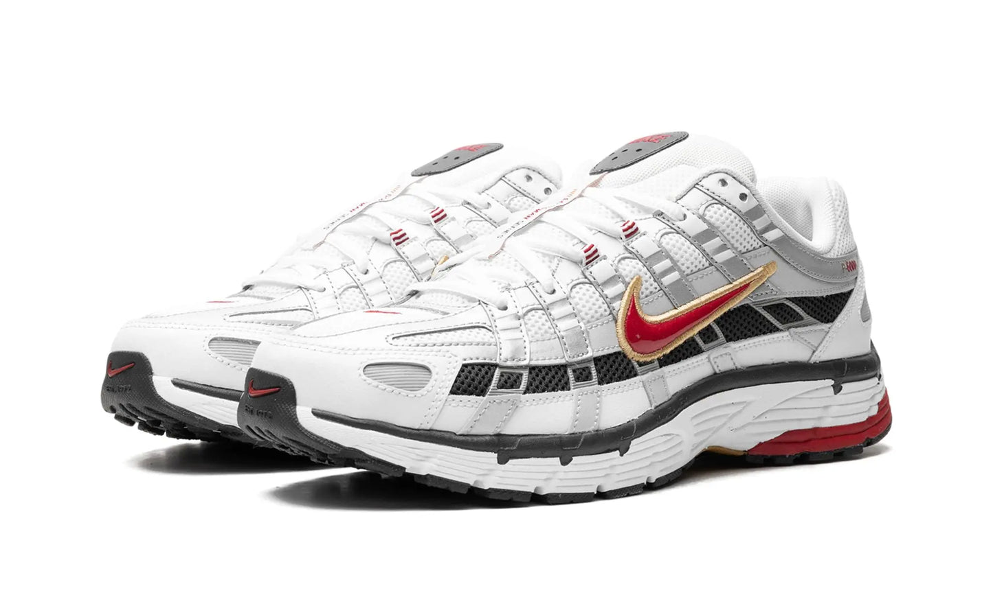 Nike
P-6000
"Platinum Varsity Red" Shoe Flyes