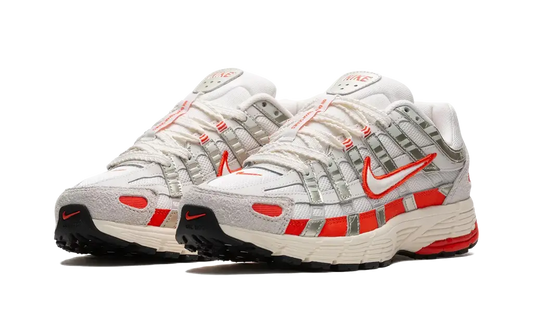 Nike P-6000 'SAIL PICANTE RED' Shoe Flyes