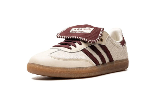 SAMBA "Wales Bonner - Cream White Pony" Shoe Flyes