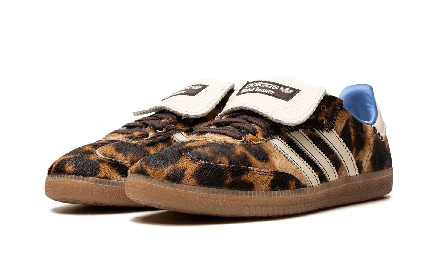 SAMBA "Wales Bonner - Leopard Pony Hair" Shoe Flyes