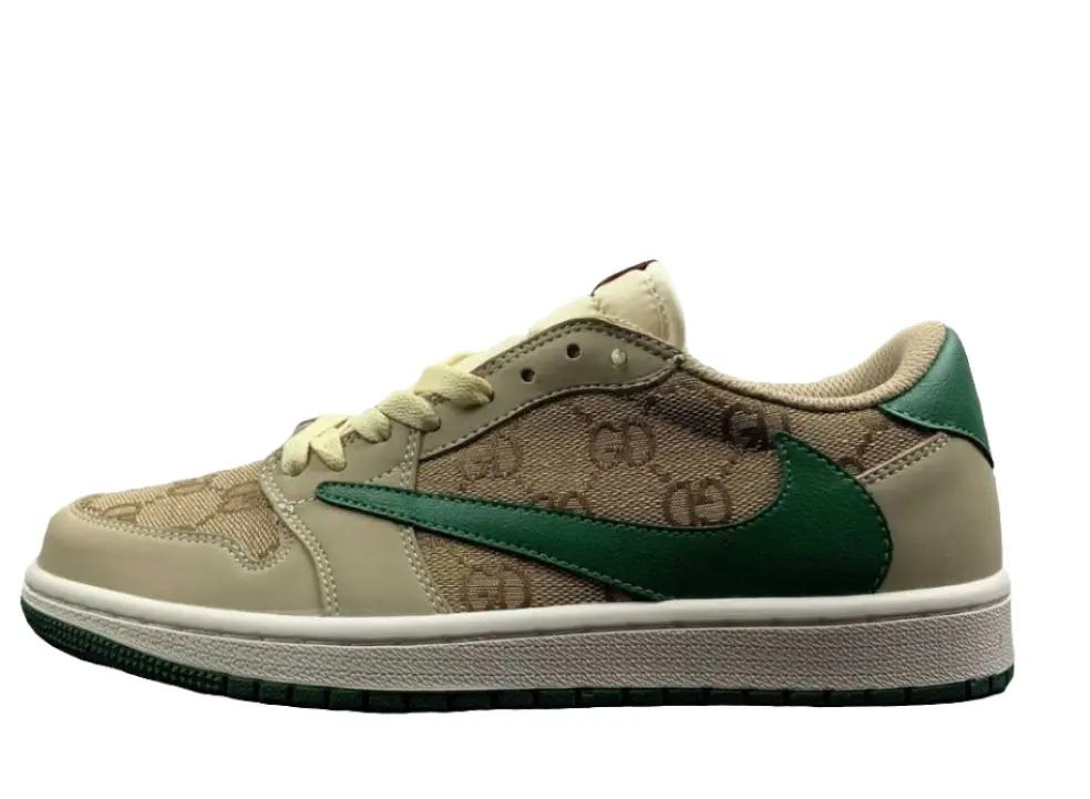 Travis Scott x Nike Air Jordan 1 Low Gucci Shoe Flyes