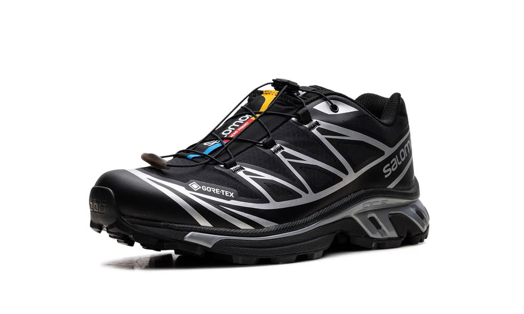 SALOMON
XT-6 GORE-TEX
"BLACK SILVER"