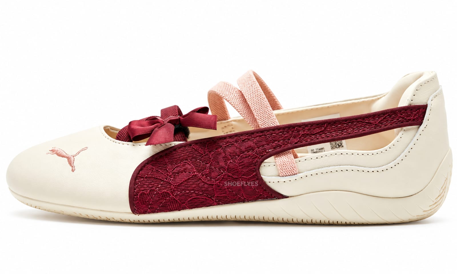 PUMA SPEEDCAT BALLET “IVORY / BURGUNDY / PINK”