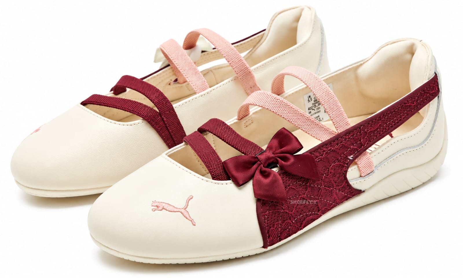 PUMA SPEEDCAT BALLET “IVORY / BURGUNDY / PINK”