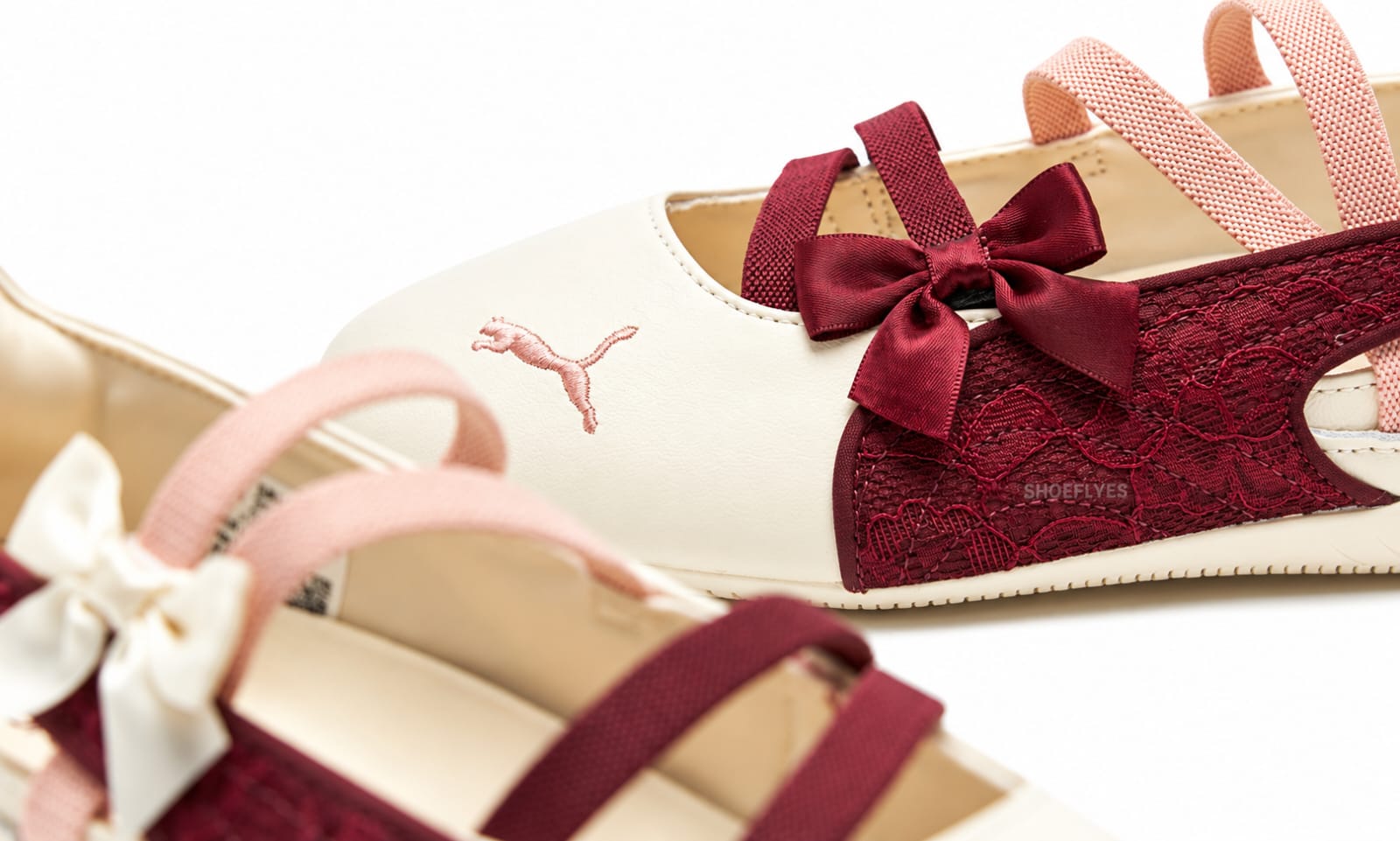 PUMA SPEEDCAT BALLET “IVORY / BURGUNDY / PINK”