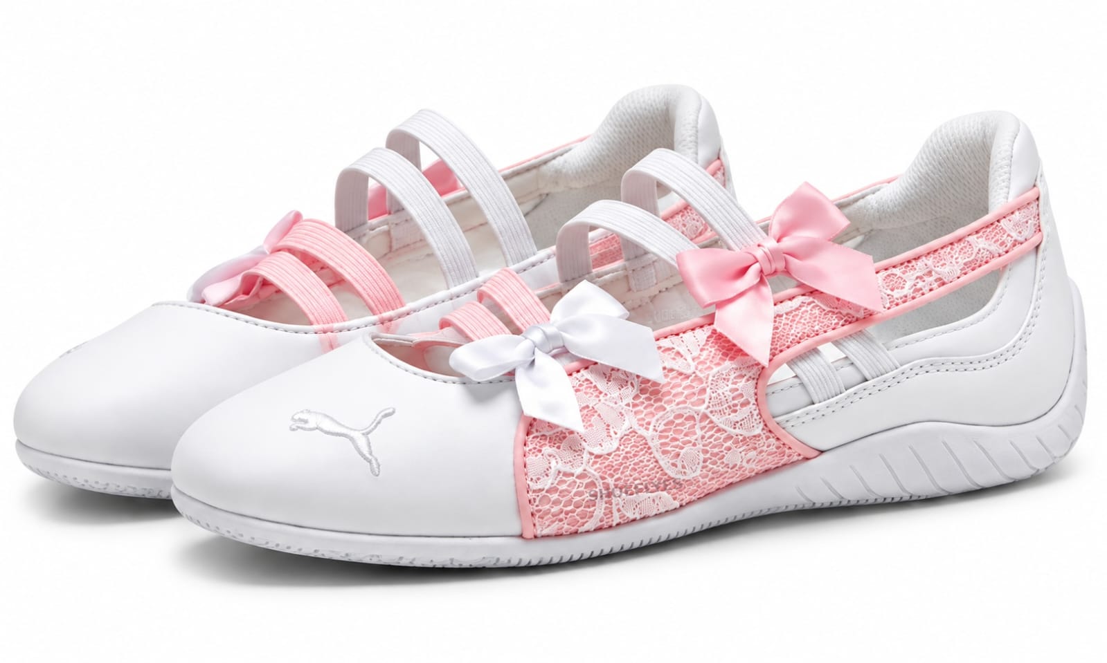 PUMA SPEEDCAT BALLET “WHITE / PINK LACE”