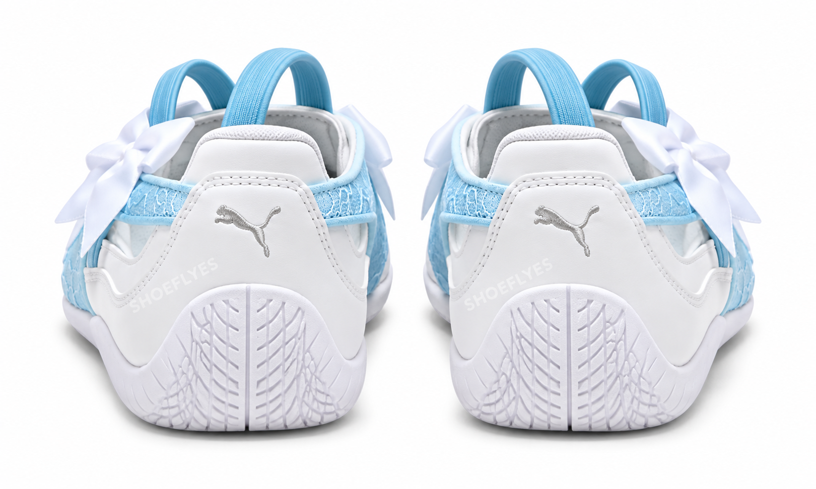 PUMA SPEEDCAT BALLET "WHITE / ICY BLUE"