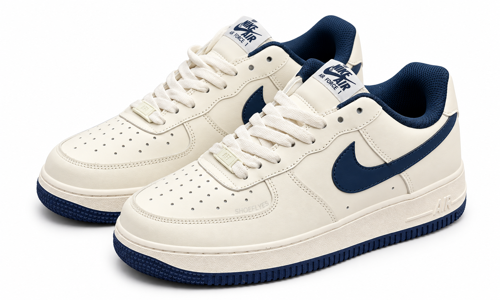NIKE AIR FORCE 1 "SAIL / MIDNIGHT NAVY"