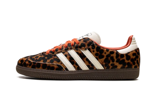 ADIDAS SAMBA OG WMNS 'LEOPARD / CREAM ORANGE' Shoe Flyes