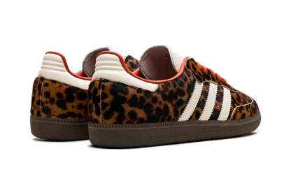 ADIDAS SAMBA OG WMNS 'LEOPARD / CREAM ORANGE' Shoe Flyes