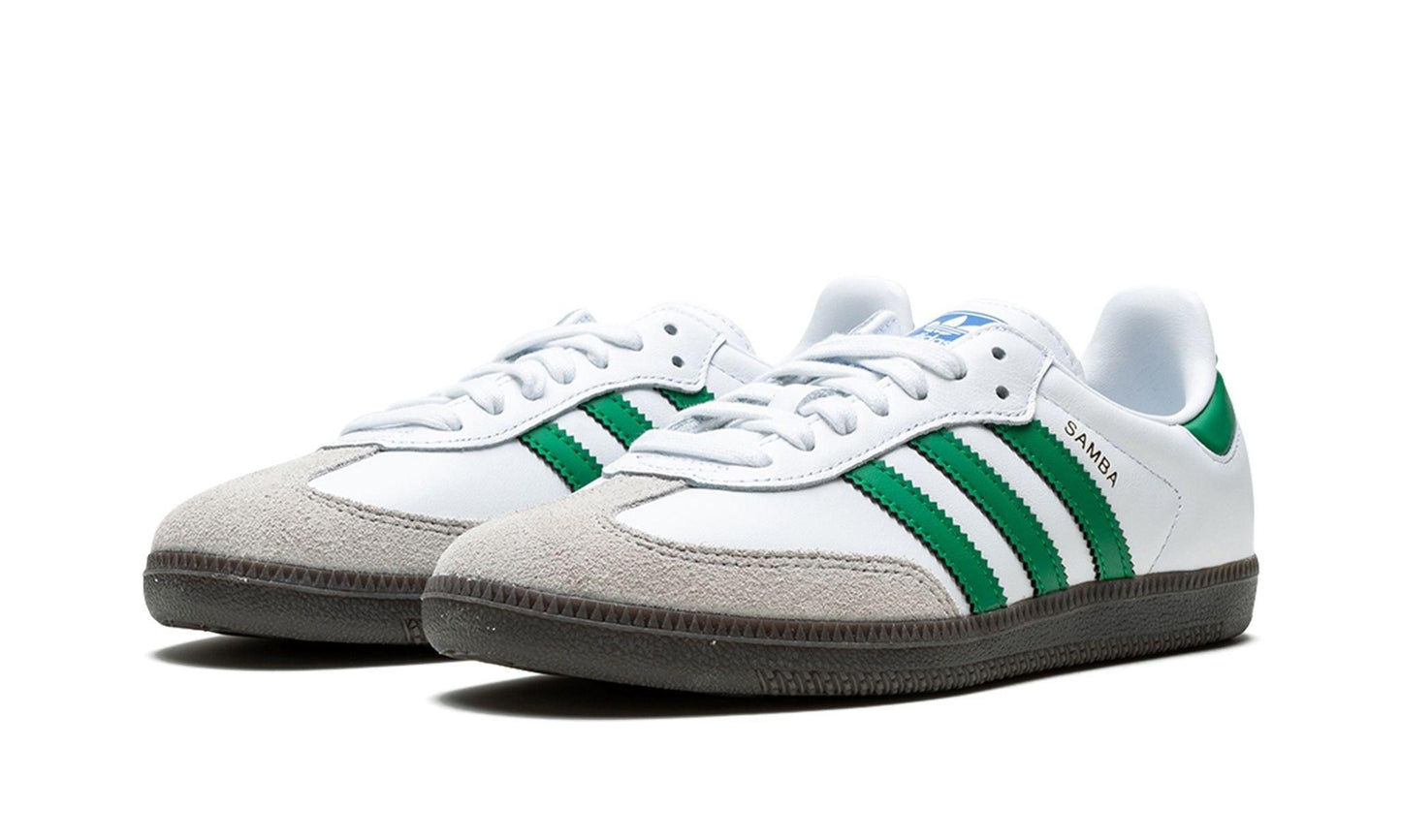 ADIDAS SAMBA OG
"White / Green" Shoe Flyes