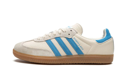 ADIDAS SAMBA
"Sporty & Rich - Cream Blue" Shoe Flyes