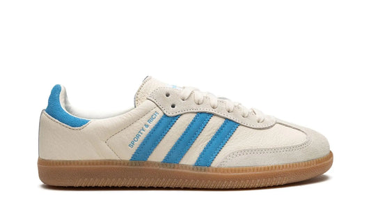 ADIDAS SAMBA
"Sporty & Rich - Cream Blue" Shoe Flyes