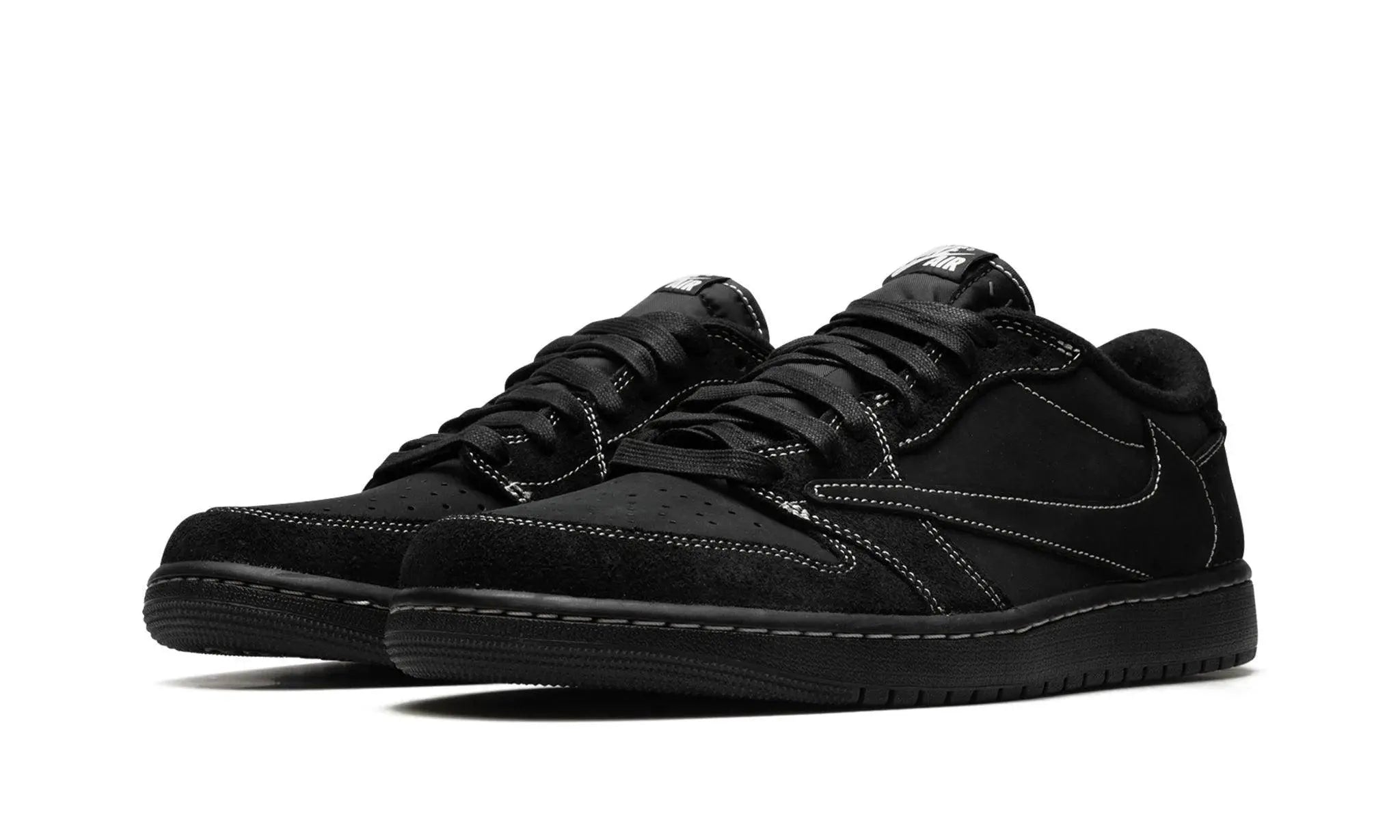 AIR JORDAN 1 LOW OG SP "TRAVIS SCOTT - BLACK PHANTOM" Shoe Fly