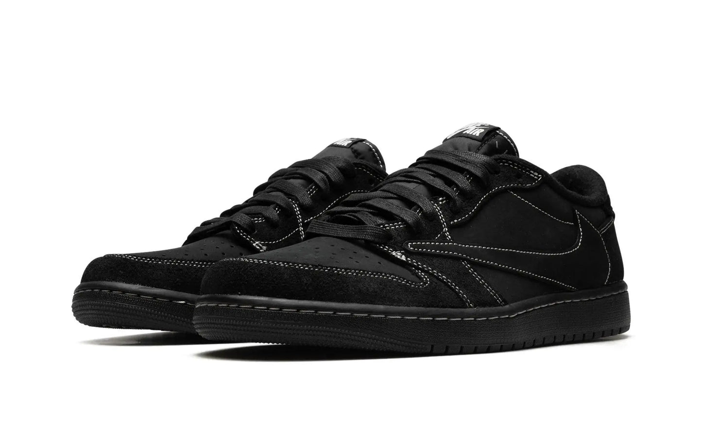 AIR JORDAN 1 LOW OG SP "TRAVIS SCOTT - BLACK PHANTOM" Shoe Fly