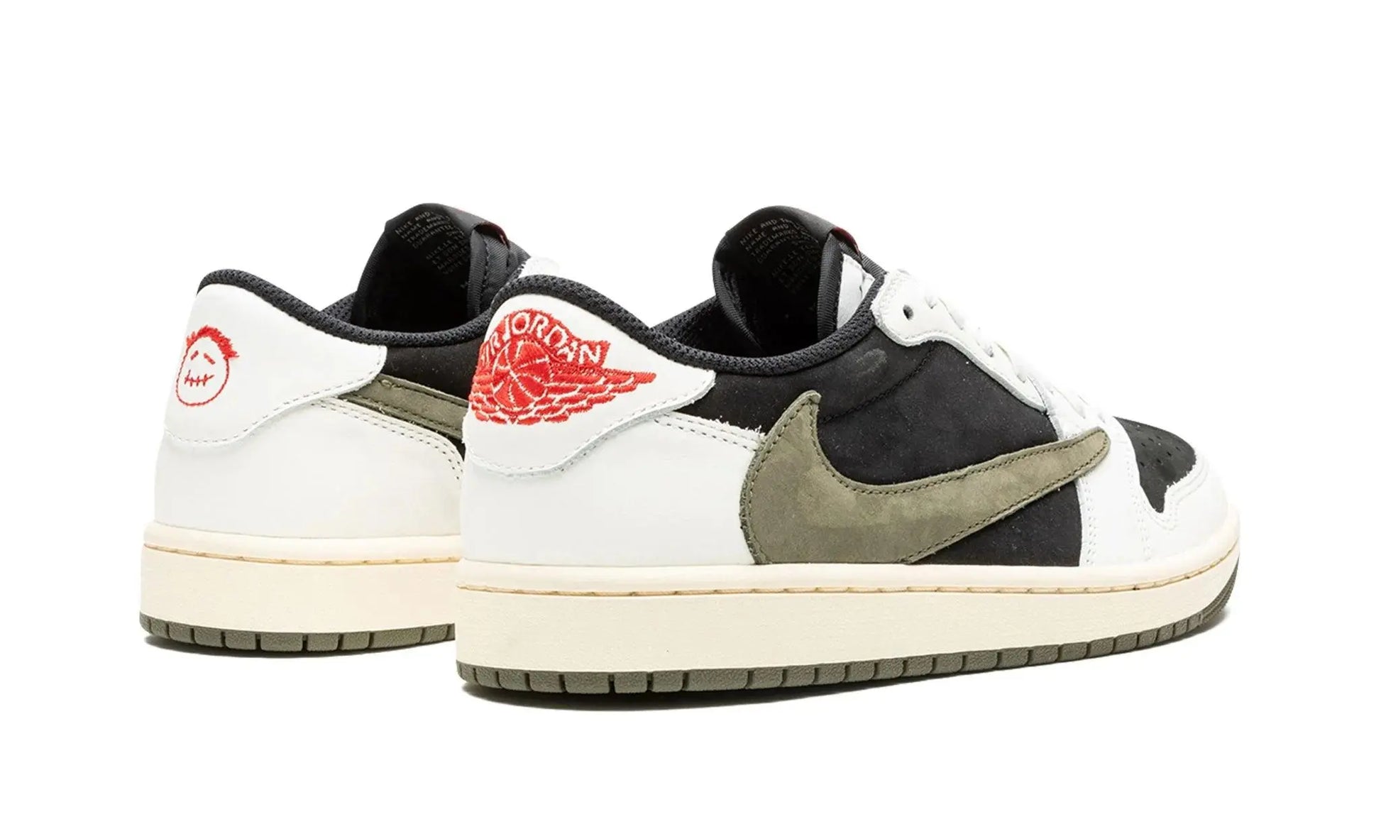 AIR JORDAN 1 LOW OG "TRAVIS SCOTT - OLIVE" Shoe Fly