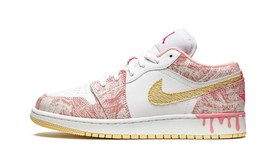 AIR JORDAN 1 LOW SE GS
"Paint Drip" Shoe Flyes