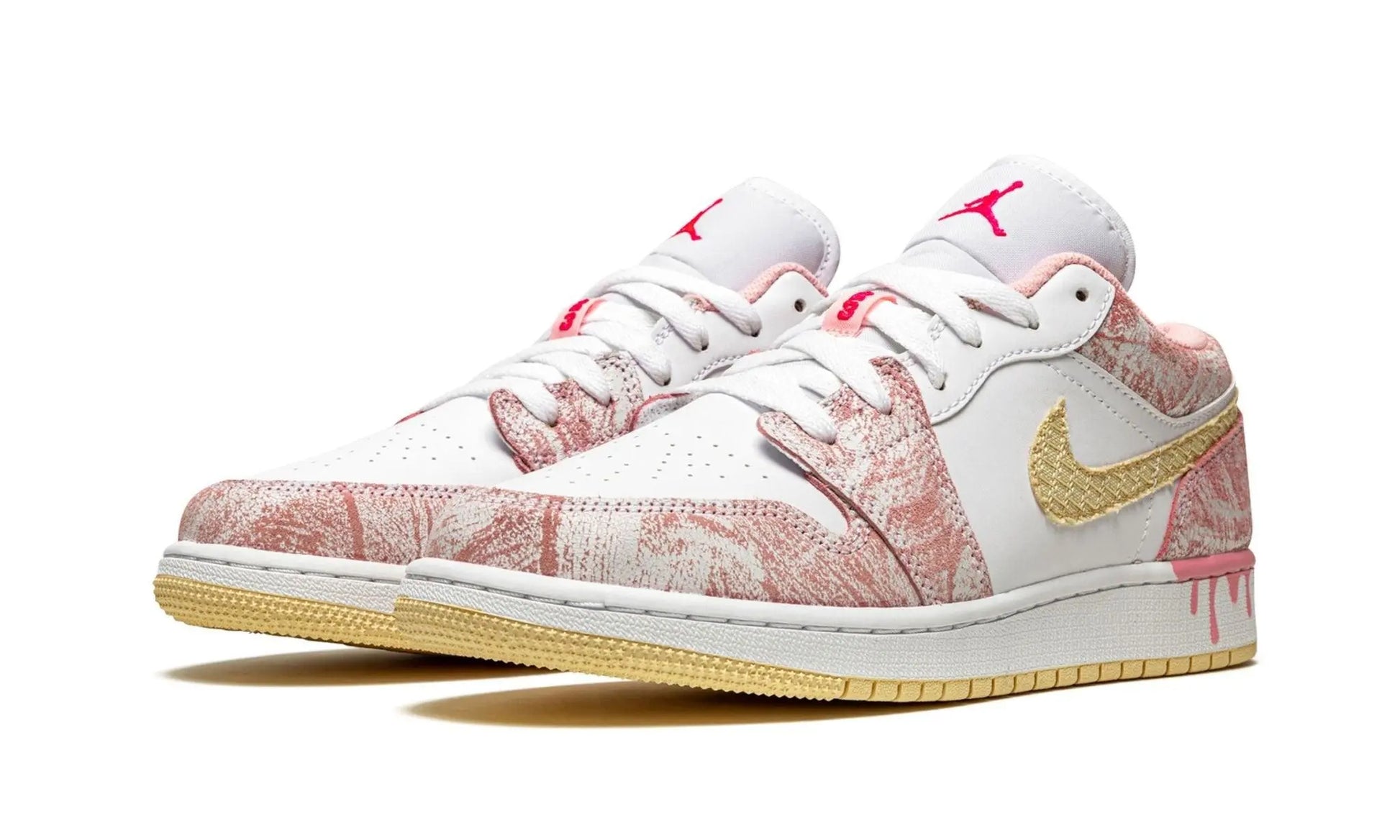 AIR JORDAN 1 LOW SE GS
"Paint Drip" Shoe Flyes