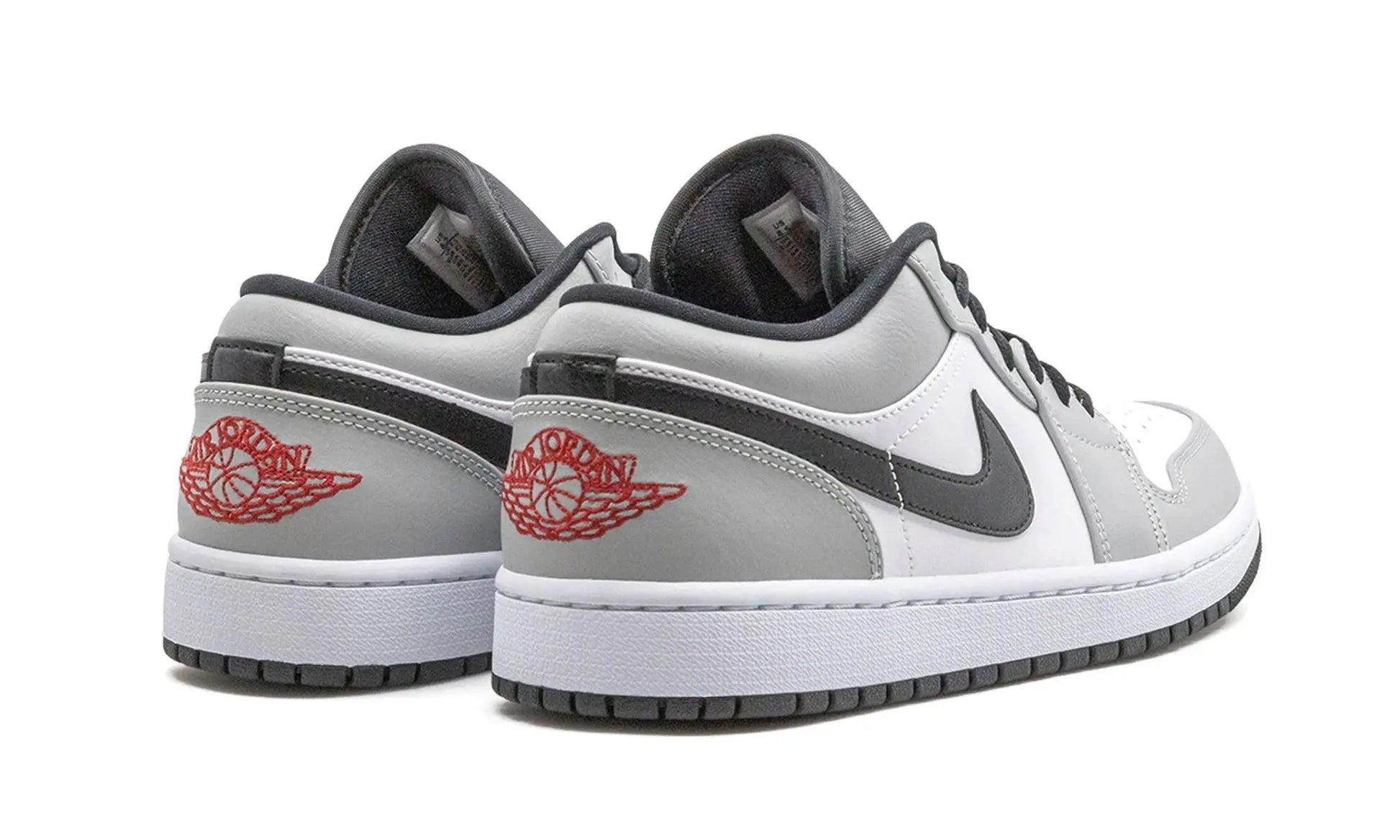 AIR JORDAN 1 LOW "Light Smoke Grey" Shoe Fly