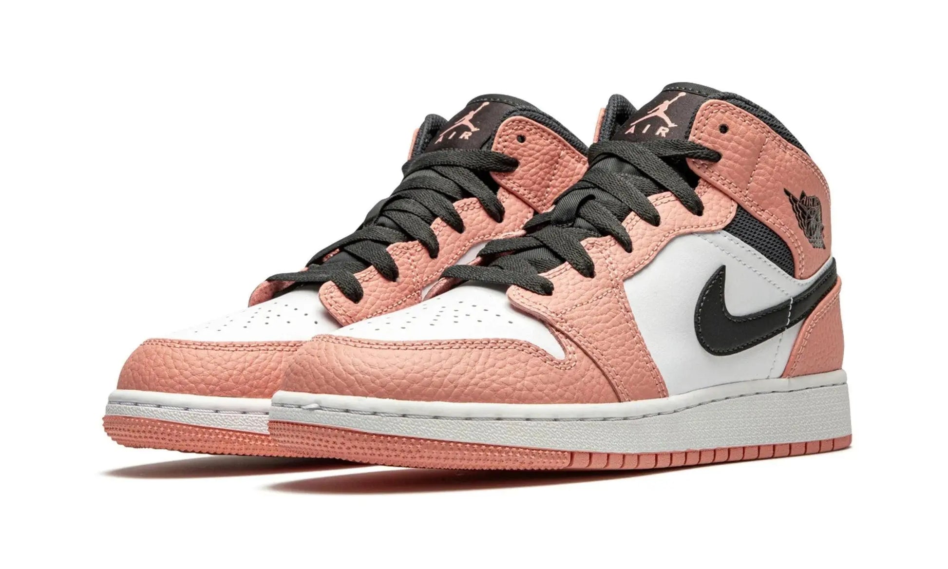 AIR JORDAN 1 MID GS "PINK QUARTZ" Shoe Fly
