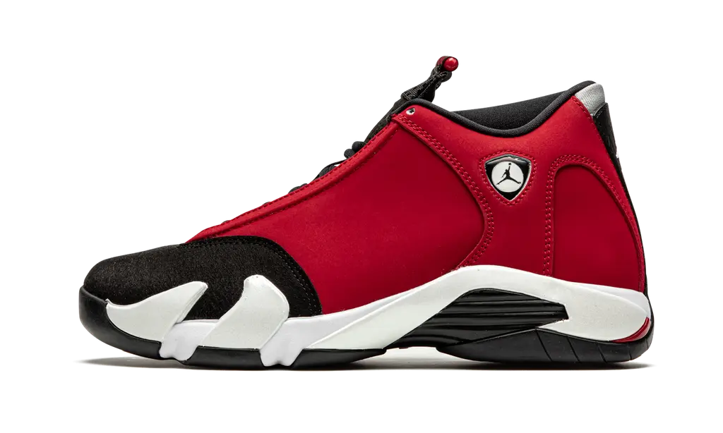 AIR JORDAN 14 RETRO
"GYM RED” Shoe Flyes