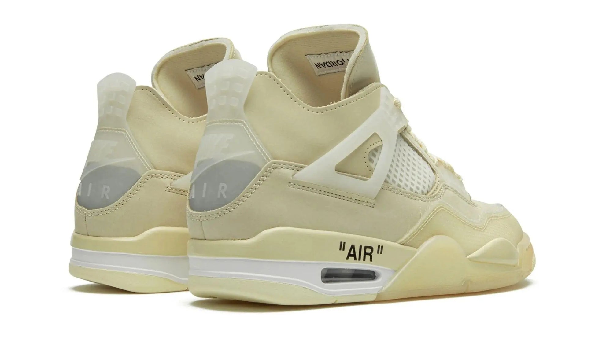 AIR JORDAN 4 RETRO SP "OFF-WHITE - SAIL" Shoe Fly