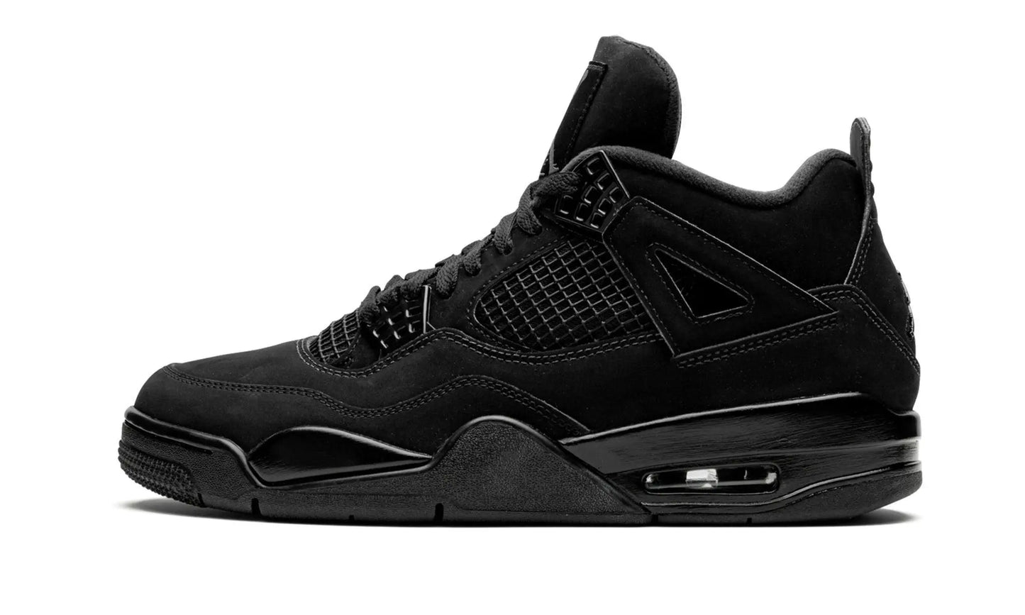 AIR JORDAN 4 RETRO "Black Cat 2020" Shoe Flyes