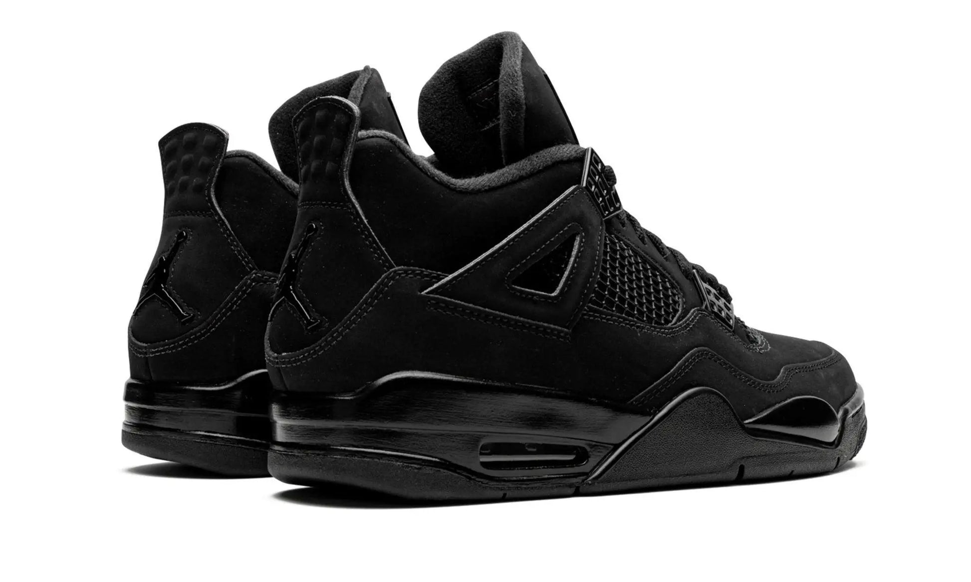 AIR JORDAN 4 RETRO "Black Cat 2020" Shoe Flyes