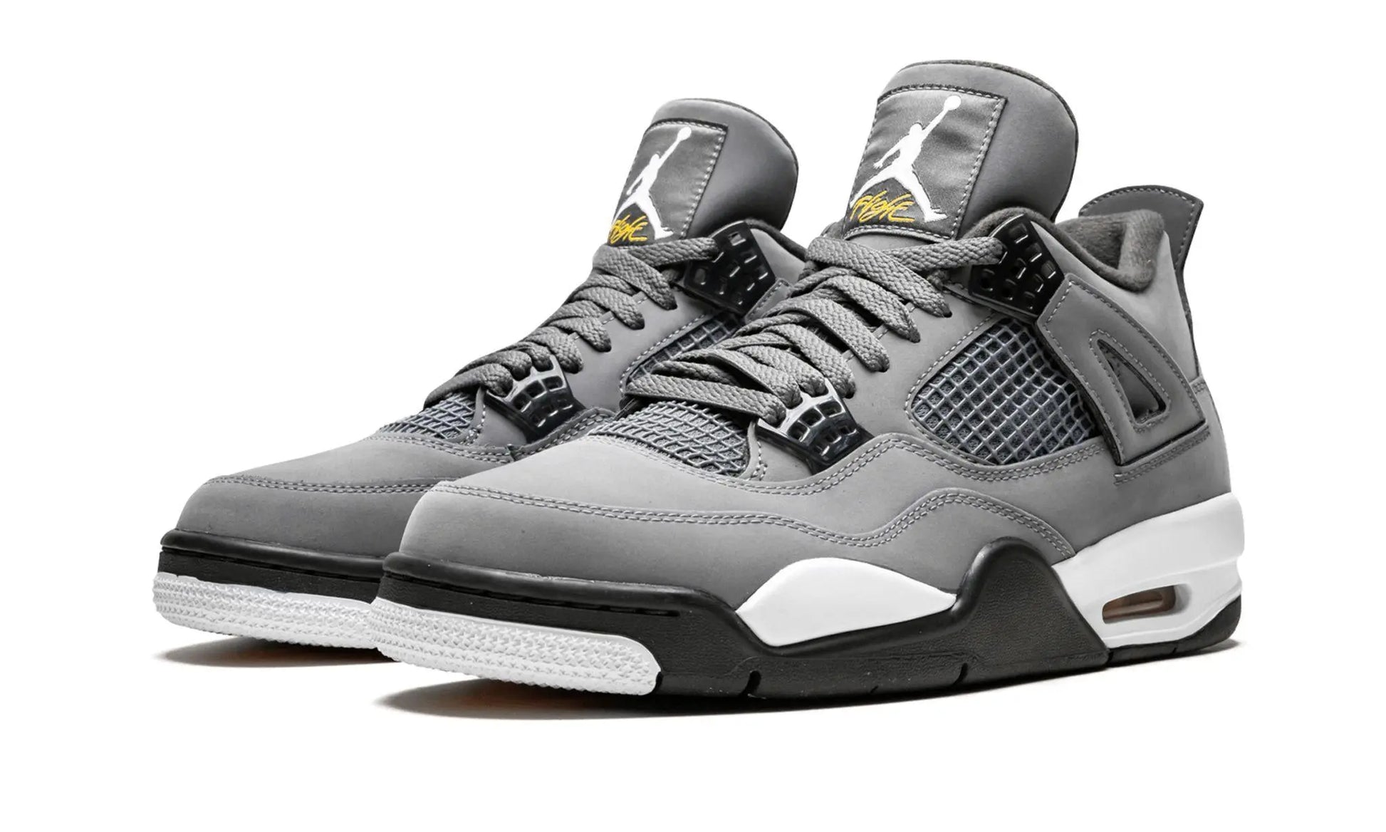 AIR JORDAN 4 RETRO
"Cool Grey" Shoe Flyes