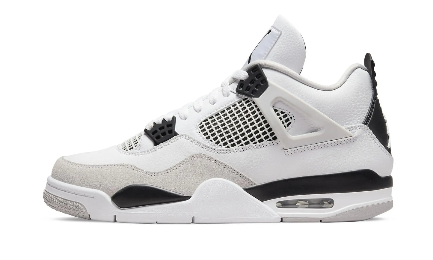 AIR JORDAN 4 RETRO "Military Black" Shoe Flyes