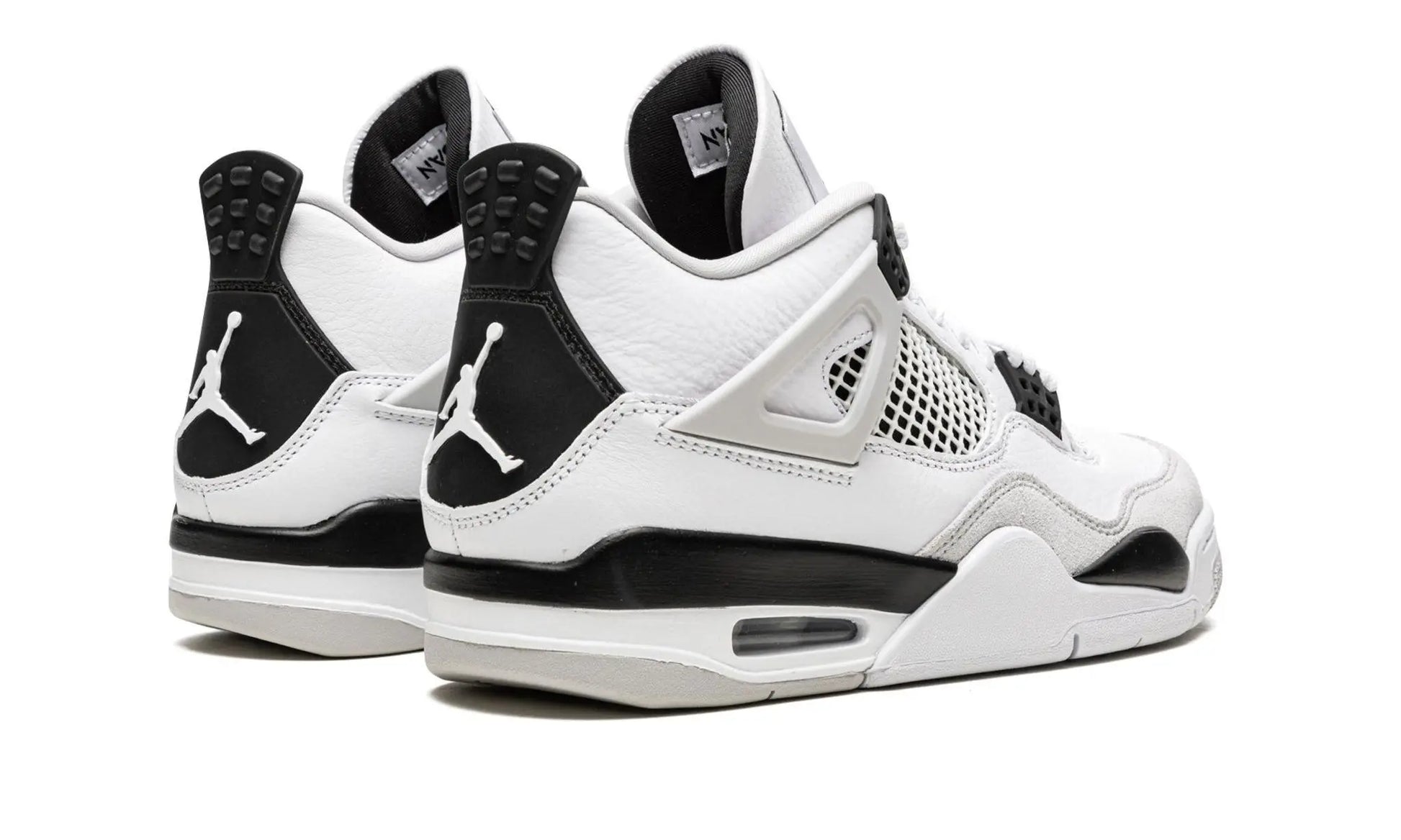 AIR JORDAN 4 RETRO "Military Black" Shoe Flyes