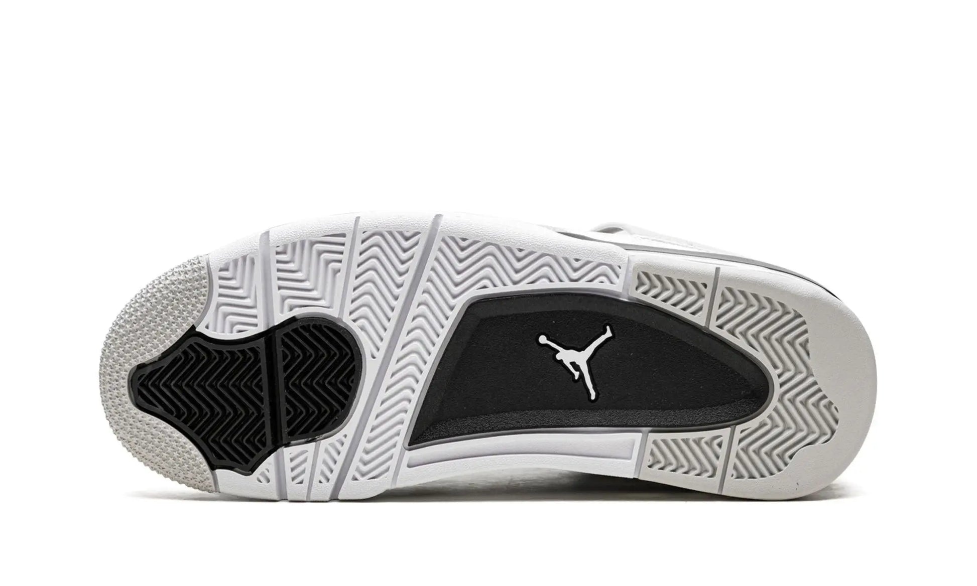 AIR JORDAN 4 RETRO "Military Black" Shoe Flyes