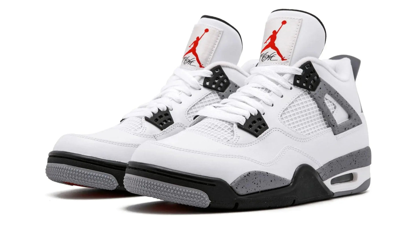 AIR JORDAN 4 RETRO "WHITE CEMENT" Shoe Fly